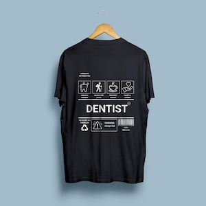 Dentist T-Shirt Design SVG/PNG - Cricut Design Svg - Fashion Design - Trendy Design - Popular Design - Sublimination - Vectoral Cut