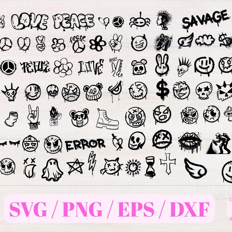 Graffiti Vectors Etsy graffiti-vectors-etsy