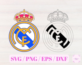 レアル・マドリード ロゴ レアル マドリード SVG ロゴ パック - svg - png - ai - psd