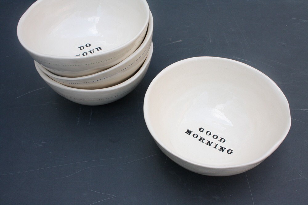 Cereal Bowl Etsy