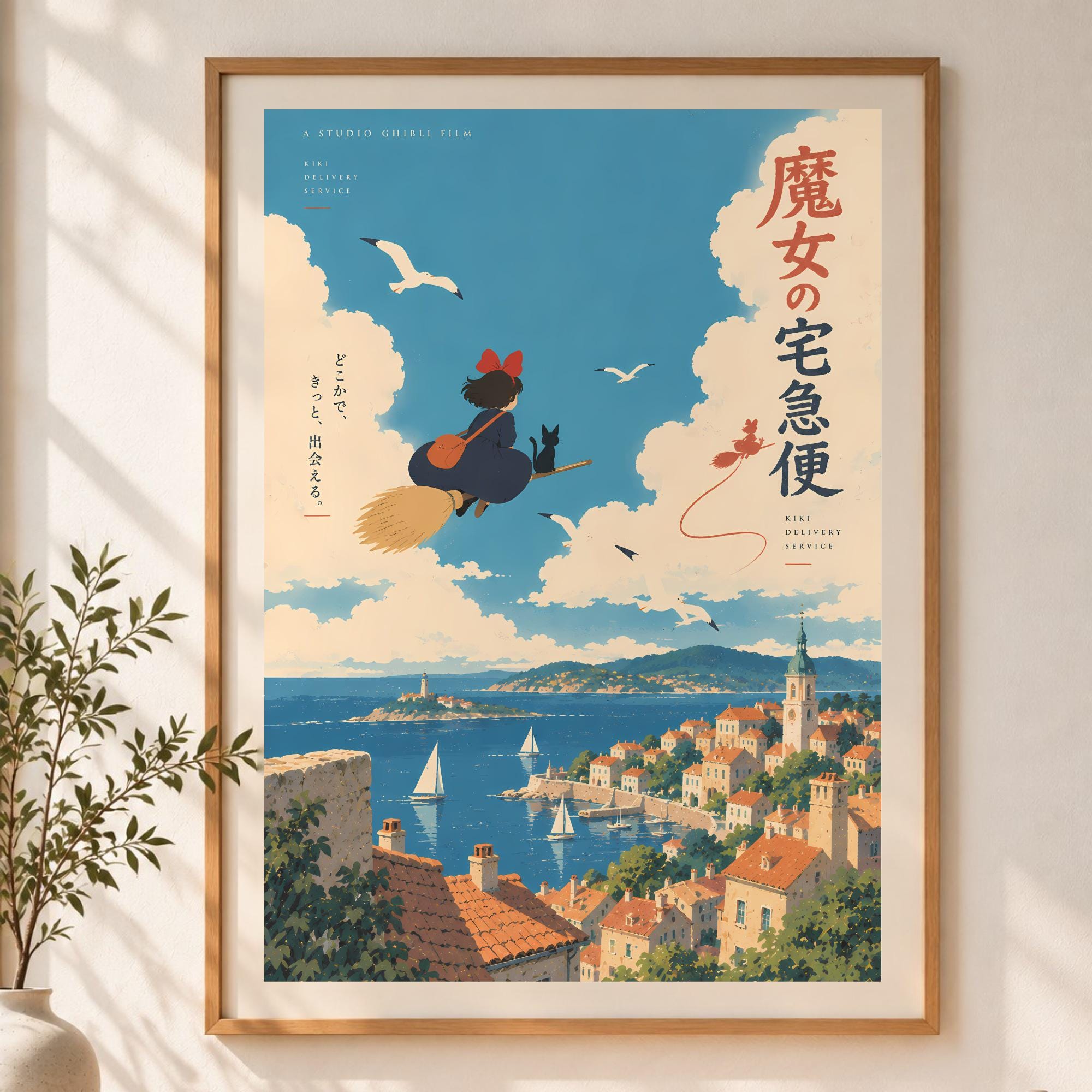 Kiki delivery service poster - Etsy 日本