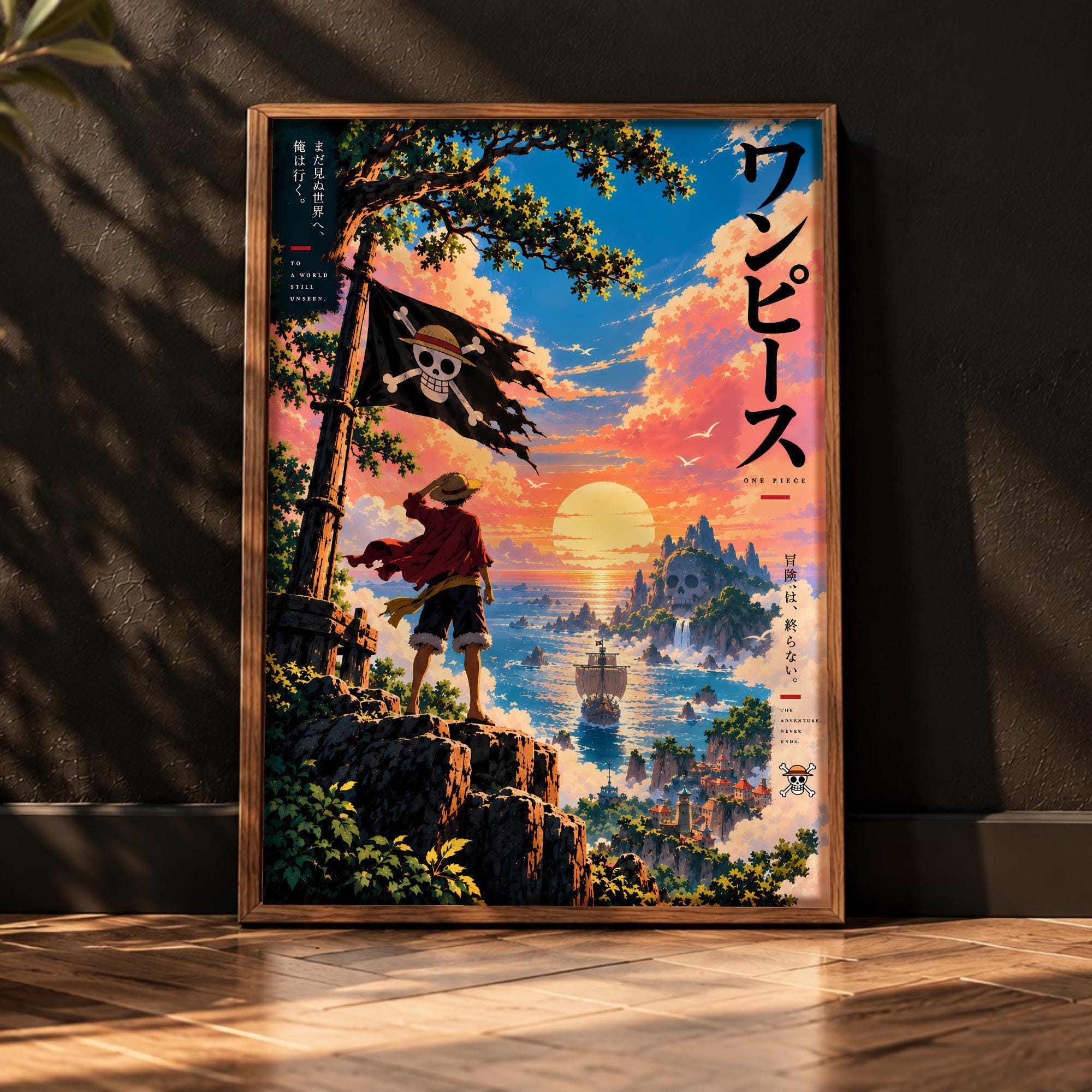One Piece Poster A3 - Etsy