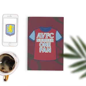 Aston Villa Fan Gift, Football Club Merchandise, Collectibles for Supporters, Aston Villa Memorabilia, Fan Souvenirs
