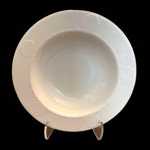 Vintage Mikasa Fine China Sea Quest M3301 White Round Serving Bowl Made in Japan