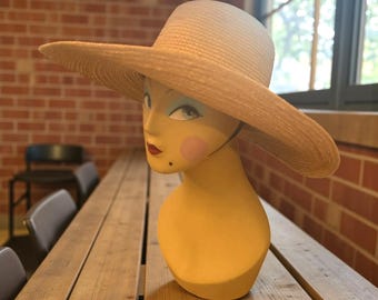 Natural Texture Straw Brim Hat Handcrafted Doll Family Vaca Sun Vaca Natural Texture Straw Brim Hat Doll Family Vaca Sun Vaca | eBay main image 2