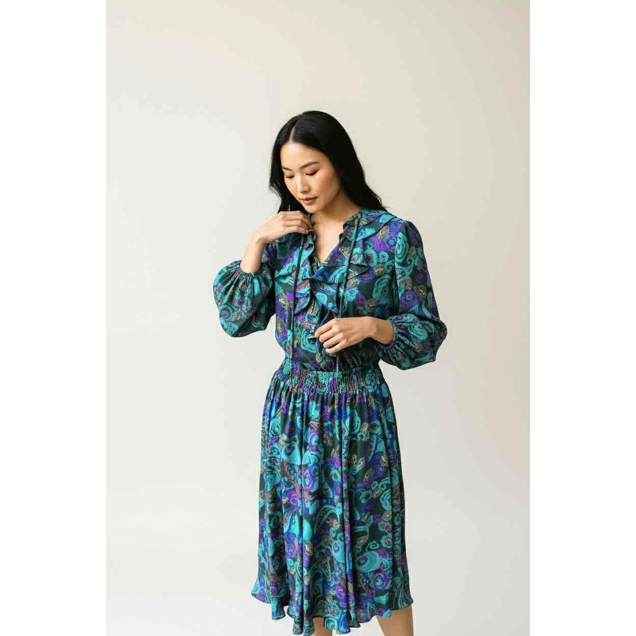 Flowy Colorful Dress - Etsy