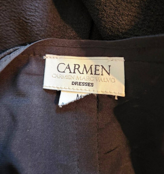 Robe Fourreau Carmen Marc Valvo Taille 10 - Cloutée Or Et Violet, Neuve Avec étiquettes