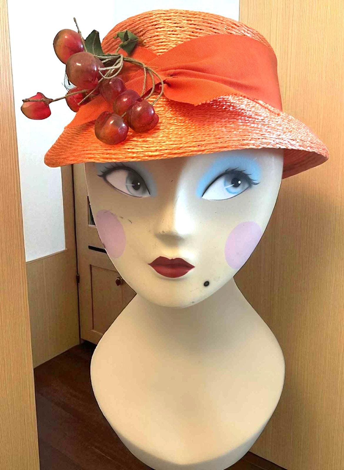 FISK CHICAGO 1950S SILK FLOWER COUTURE HAT MUSEUM QUALITY FISK CHICAGO 1950S Silk Flower COUTURE Hat - Etsy main image 4