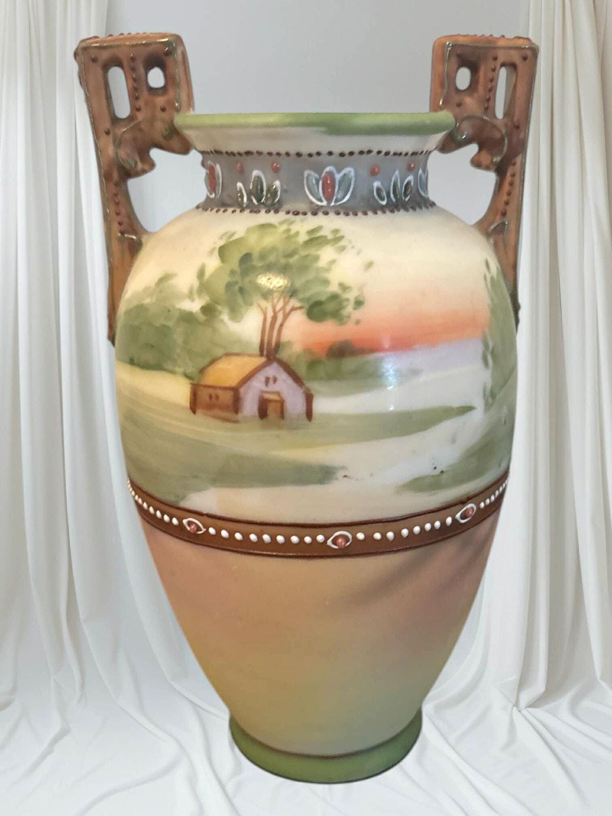 Antique Japan Vase - Etsy Antique Japan Vase - Etsy