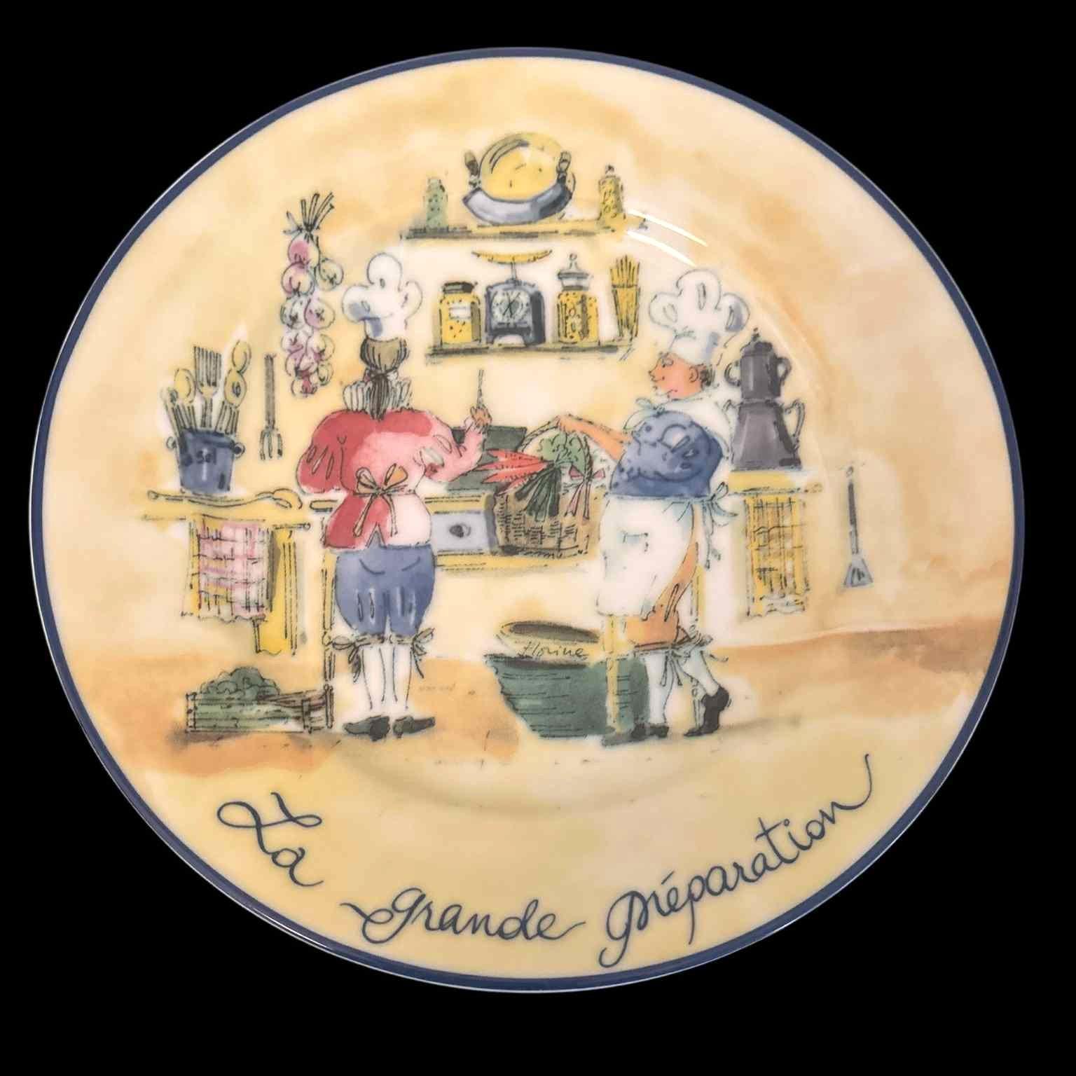 Vintage Set 6 Williams-sonoma L Art De La Grande Cuisine Salad