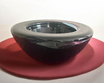 Vintage Kosta Boda Atoll Glas Schüssel Anna Ehrner Schweden