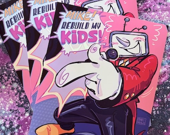 Mr. Tenna Art Print (8.5 x 11")