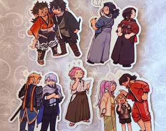 Touken Ranbu Starter Stickers