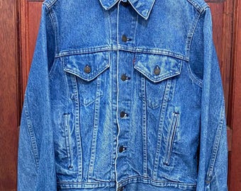 Kurtka Levi's Type 3 Trucker z lat 80. wyprodukowana w USA