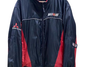 Veste emblématique Mitsubishi Ralliart Motor Sport vintage