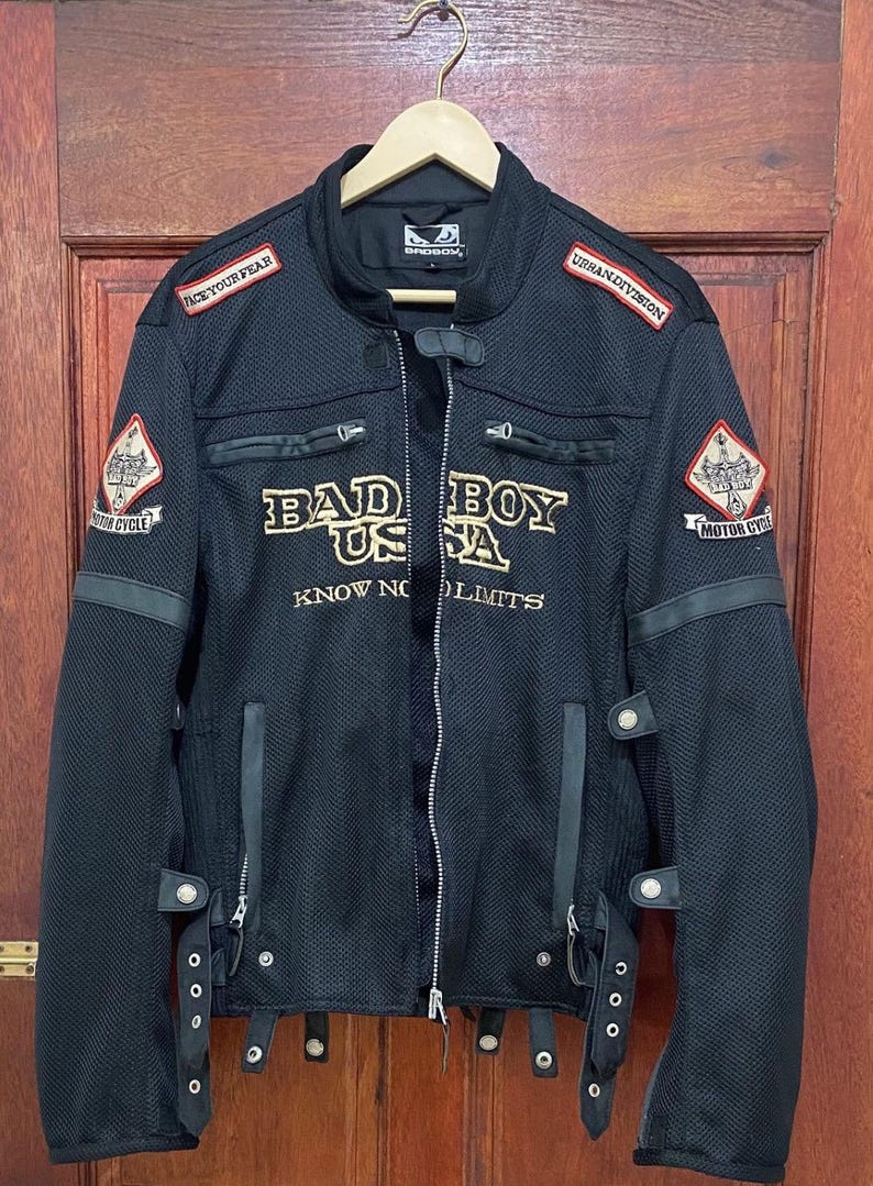 Bad Boy California Usa Racing Jacket Rare Design - Etsy