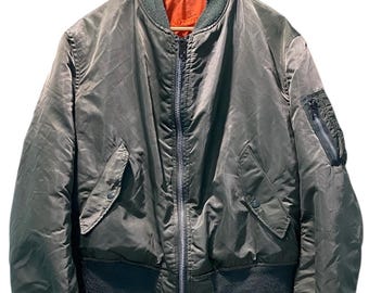 90年代ヴィンテージ AVIREX USA製 MA-1 ボンバージャケット サイズXL