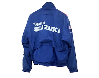 Vintage Suzuki Motor Sport Big Logo Racing Japan Jacket - Etsy