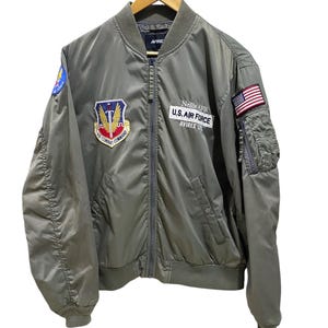 Avirex Utility MA-1 Thunderbirds Flight Jacket image 1