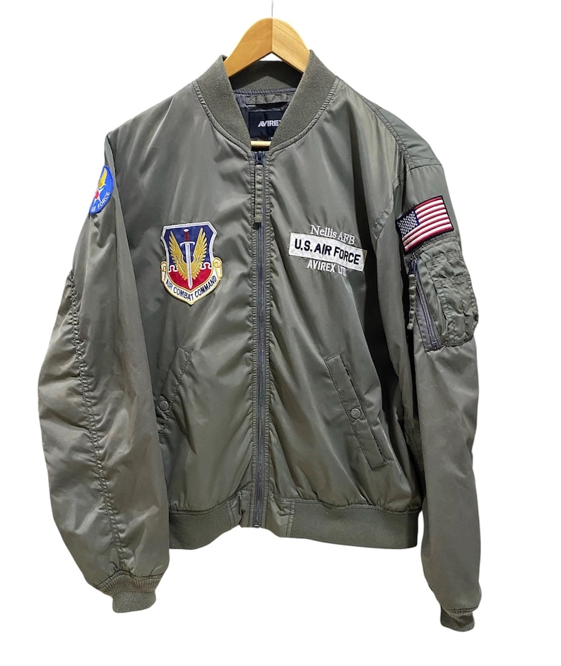 Avirex Utility MA-1 Thunderbirds Flight Jacket image 1