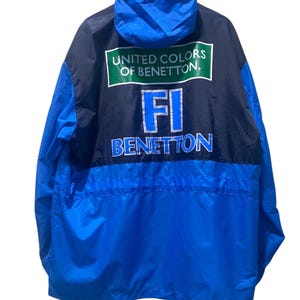 Vintage Benetton Formula 1 Coach Jacket - Etsy Canada