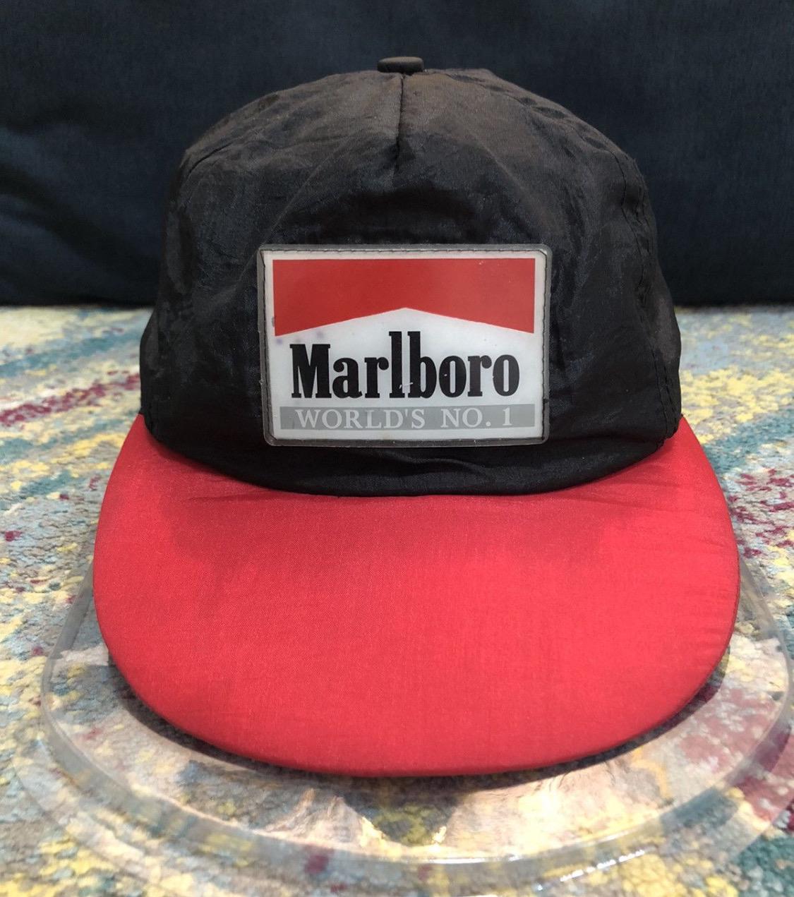 Vintage Marlboro World's No 1 Patch Logo Snapback Hat - Etsy