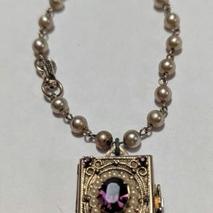 Pegasus Coro Vintage 4 Panel Picture Holder Bracelet