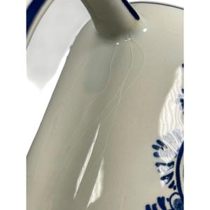 VTG Heineken Beer Mug Hand Painted Delft Blue Windmill Cup Holland Pottery image 9