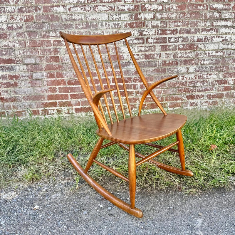 Midcentury Rocking Chairs - Etsy