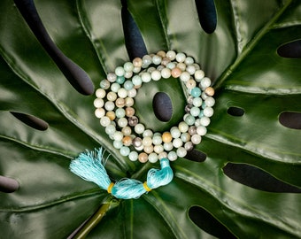 Amazonite Mix Mala