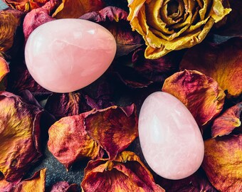 Self Love - Namaste's Pick Yoni Egg - Rose Quartz - Medium