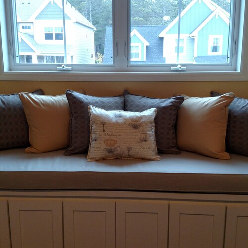 Custom Window Seat Or Bench Cushion And Cover Your Choice Of Australia - How To Make A Window Seat Cover With Piping Custom Window Seat Or Bench Cushion And Cover Your Choice Of Australia - How To Make A Window Seat Cover With Piping