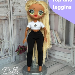 LOL OMG Doll Clothes: Fashion Top and Leggings Set