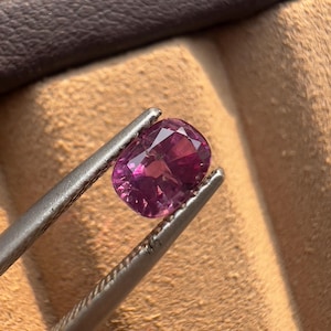 0.7Carat Natural Cut pink Sapphire corondom from Kashmir Pakistan | High quality gemstone | Untreated