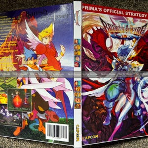 Breath of Fire 3 ps1 Players Guide CUSTOM Hardcover Reproduction