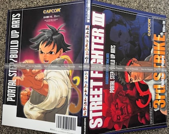 Street Fighter III 3rd Strike Hardcover Players Guide ENGLISH Ai Translation Gamest custom copy