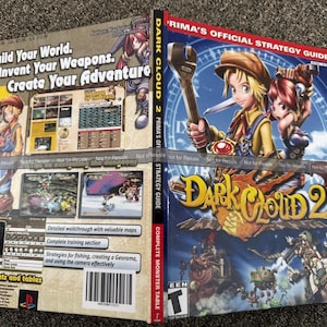 Dark Cloud 2 Strategy Guide Hardcover Repro
