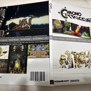 Chrono trigger Players Guide CUSTOM Hardcover Reproduction