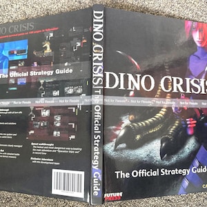 Dino Crisis Players Guide CUSTOM Hardcover Reproduction