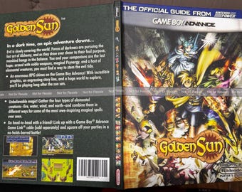 Golden Sun Map GBA Map Golden Sun USA - Etsy