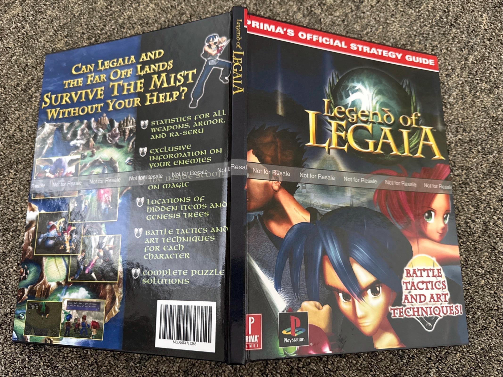 Legend of Legaia Manual - Etsy