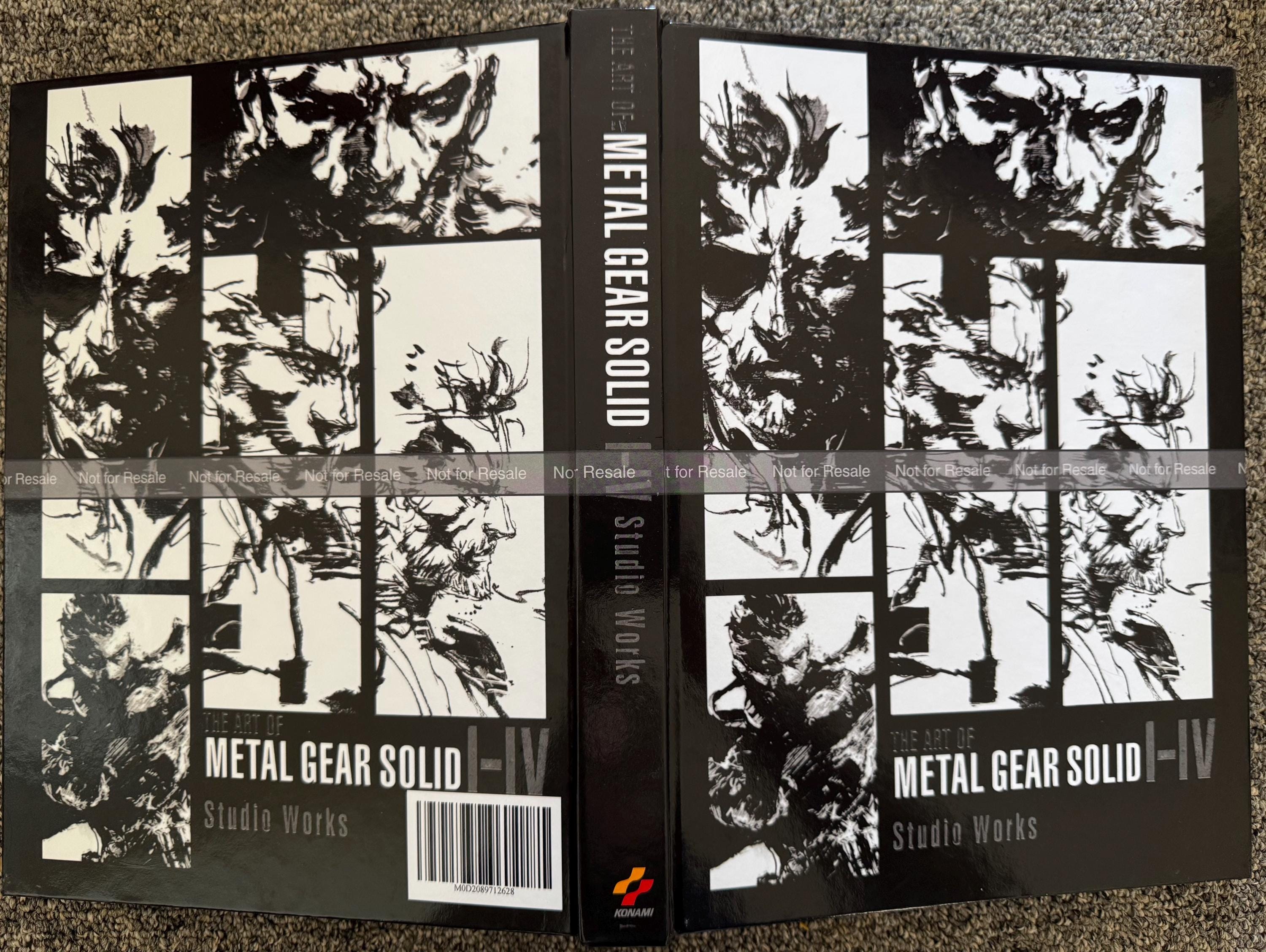 Metal Gear Solid Art Book - Etsy