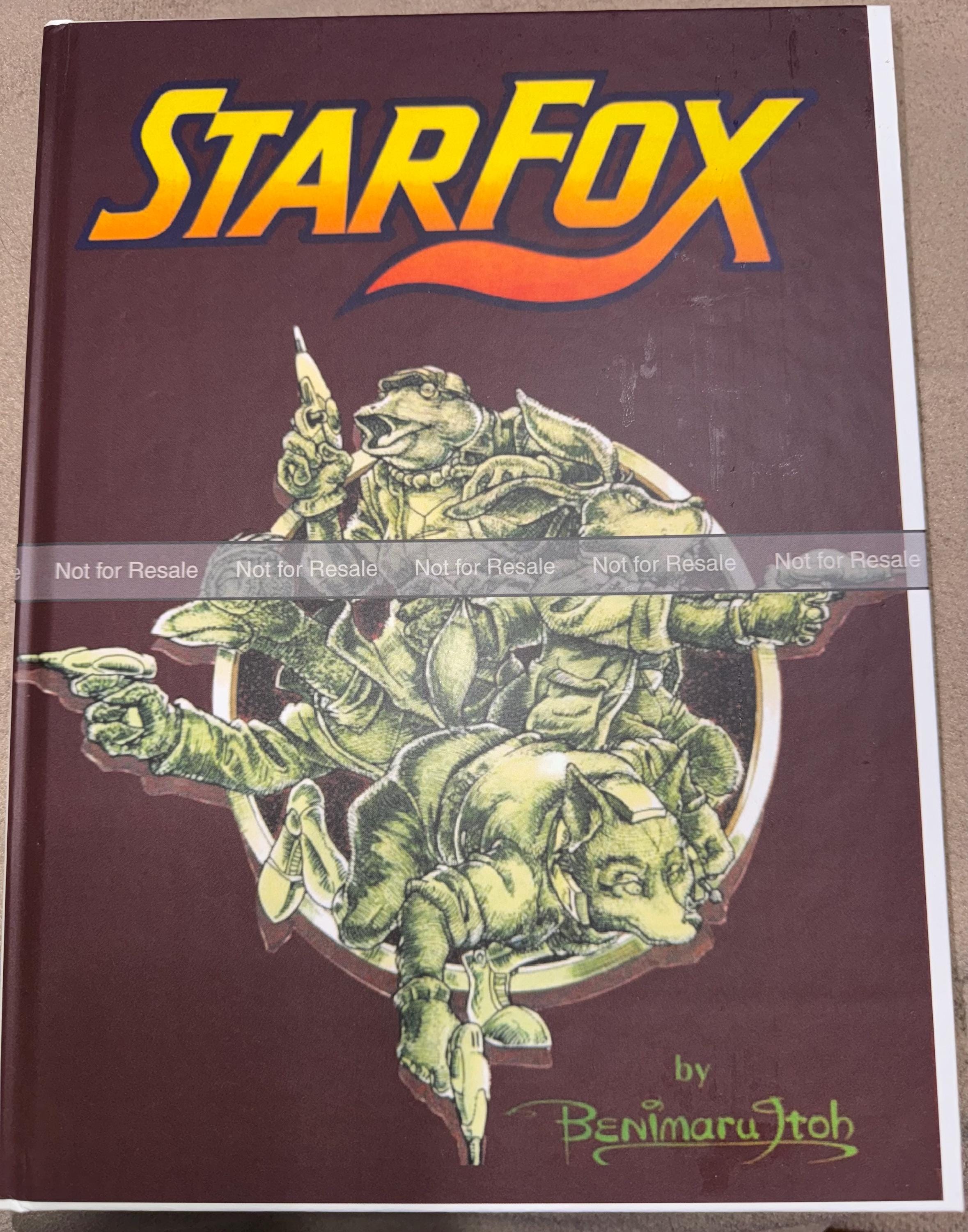 Star Fox Comic Nintendo Power CUSTOM Hardcover Reproduction - Etsy