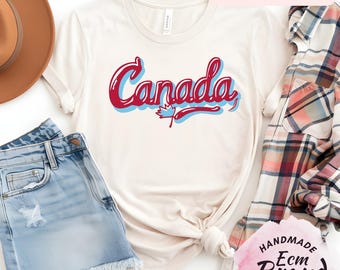 Canada Shirt, Canada Maple Leaf Tee, Canada Pride Shirt, Canada Travel Shirt, Gift for Canada Lovers