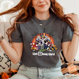 Comfort Colors®Walt Disneyworld Shirt, Mickey And Friends Shirt, Disney World Shirt, Vintage Disneywolrd Shirt, Disneyland T Shirt