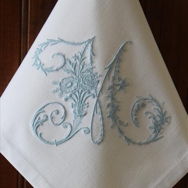 Napkins Personalized Linen, Embroidered Monogram Dinner Napkins, Fabric Cloth Napkin, Christmas Napkin, Reusable Napkin, Custom Napkin