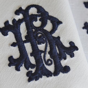 Embroidered Napkin, Personalized Cloth Napkin, Linen Monogram Napkin, Dinner Fabric Napkin, Christmas Napkin, Reusable Napkin, Custom Napkin