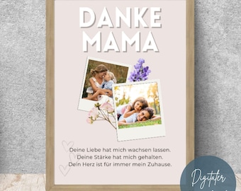 Mother's Day Gift Personalized Gift Idea Mother's Day Personalized Gift for Mother's Day Thank you Mom Gift Idea Mother's Day with Photo