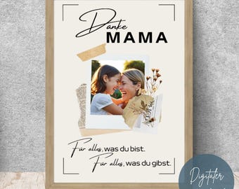 Mother's Day Gift Personalized Gift Idea Mother's Day Personalized Gift for Mother's Day Thank you Mom Gift Idea Mother's Day with Photo