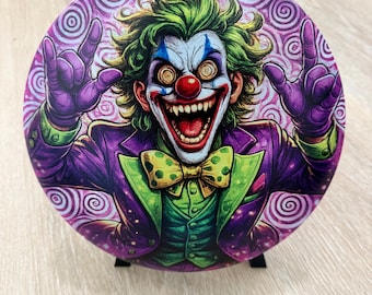 Nuevo disco de disc golf personalizado del Joker Payaso. ¡Innova Destroyer! RTS